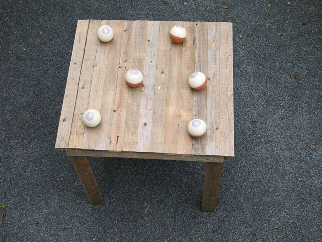 saturnus onder tafel